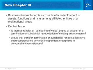 The new OECD transfer pricing guidelines | PPT