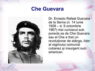 Che Guevara ,[object Object]