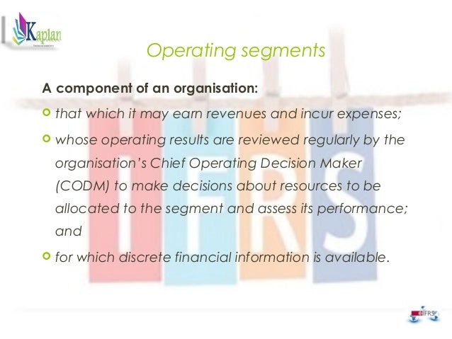Operating Segments Example : Examples of Operating Segment Disclosures ...