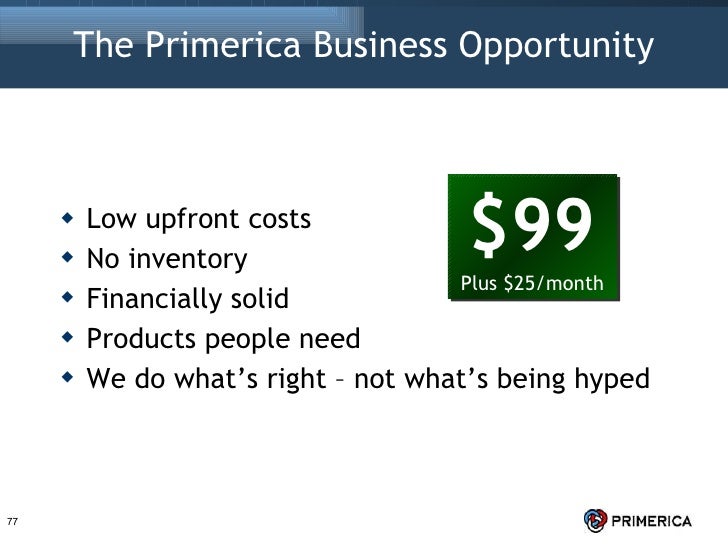 The Primerica Opportunity