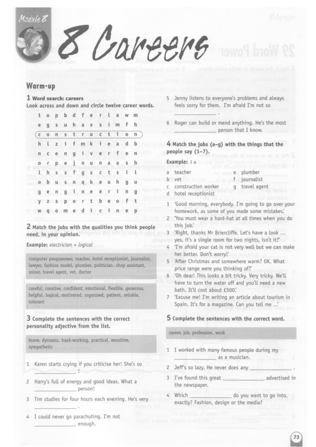 New Opportunities intermediate (workbook)