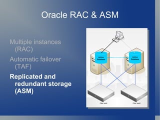 Reduces recovery times But it's not automated !!! 