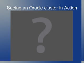 Single instance databases glued together with DataGuard Simple technology 