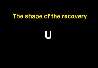 The shape of the recovery U  