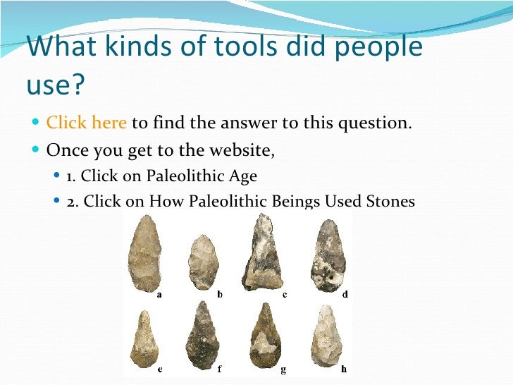 Paleolithic vs Neolithic