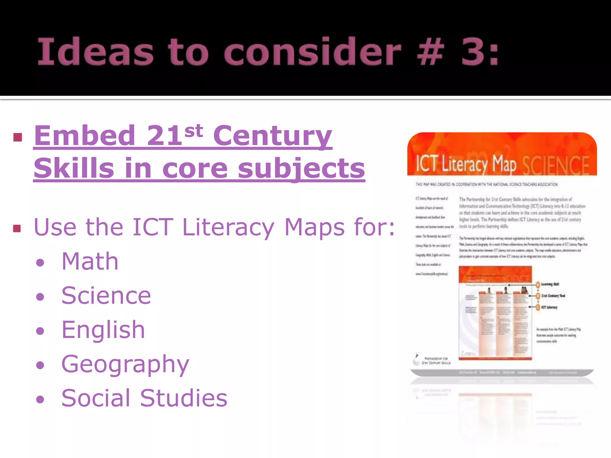Educate the Community Conduct  Professional Development  for Staff Provide  Parent Education  (parent education nights, workshops) Provide  Student Education  integrated into existing curriculum 