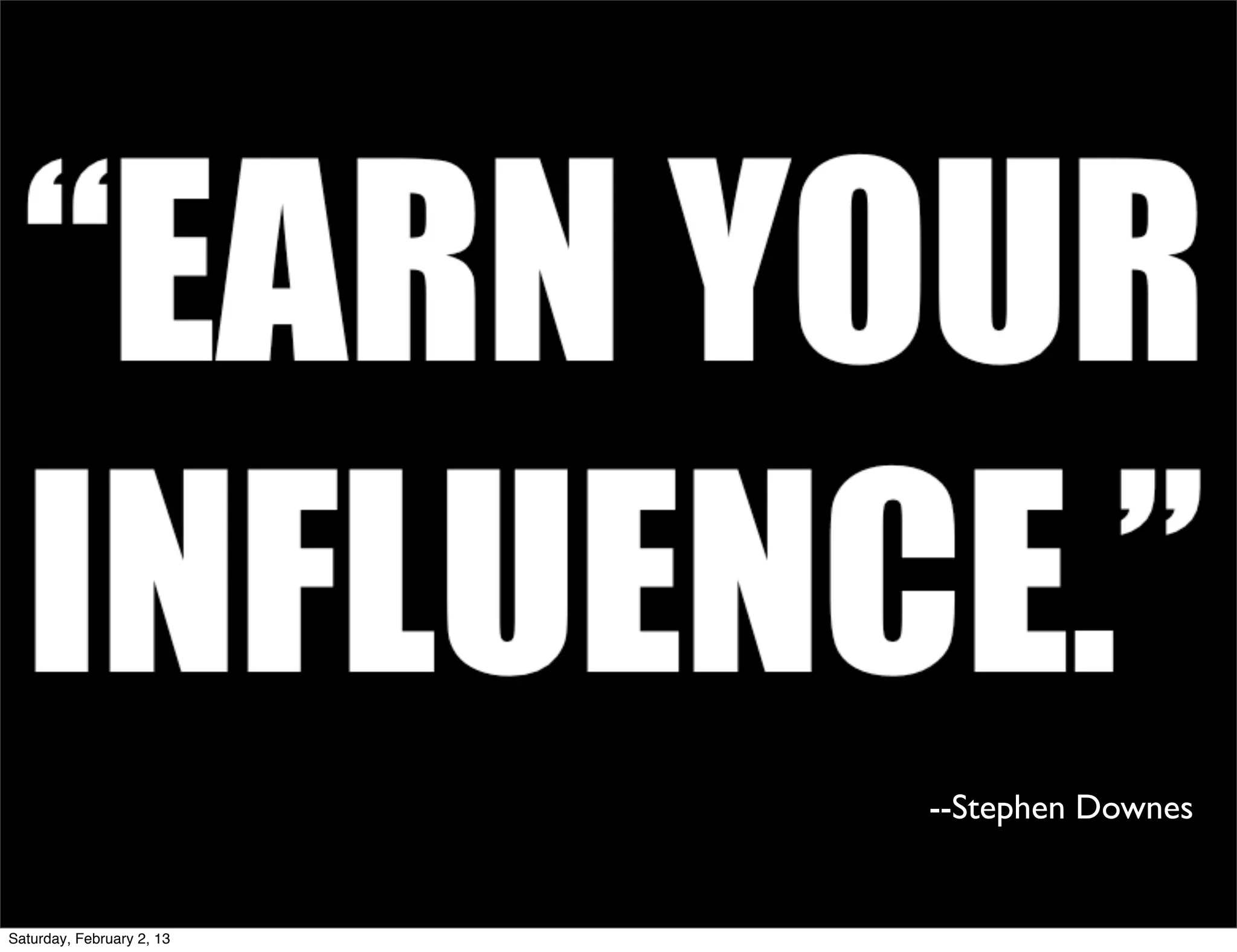 --Stephen Downes


Saturday, February 2, 13
 