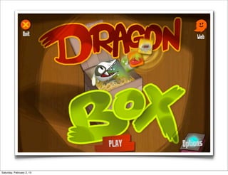 Saturday, February 2, 13
 