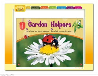 Saturday, February 2, 13
 