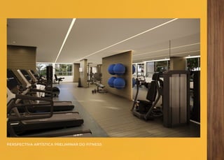 PERSPECTIVA ARTÍSTICA PRELIMINAR DO FITNESS
 