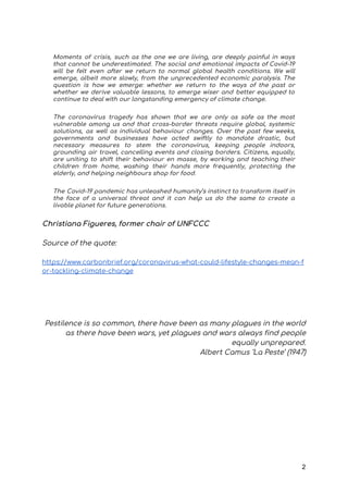 Moments of crisis, such as the one we are living, are deeply painful in ways                             
that cannot be u...