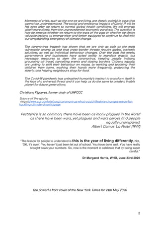 2
Moments of crisis, such as the one we are living, are deeply painful in ways that
cannot be underestimated. The social a...