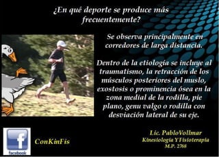 Tendinitis Pata de Ganso