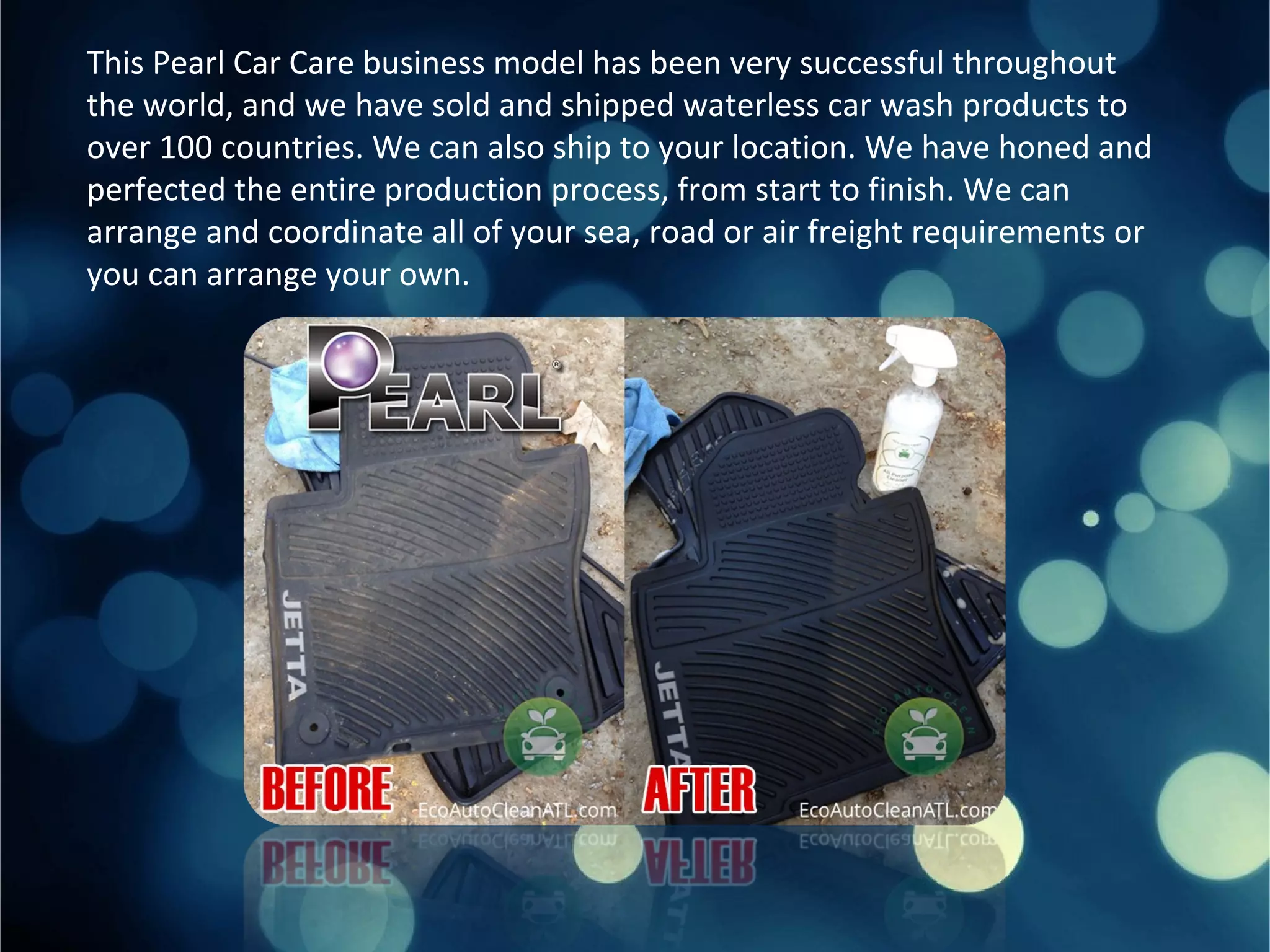 Pearl Car Care No. 1 Global Supplier of High Performance Car Care P…