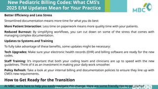 Health Upgrade Code New Pediatric Billing Codes: What CMS’s 2025 E/M Updates Mean for Your ...