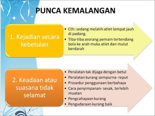 PUNCA KEMALANGAN
 