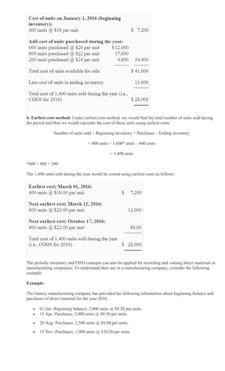 B.doc Perpetual Example New perpetual inventory system | DOC
