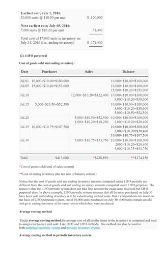 B.doc Perpetual Example New perpetual inventory system | DOC
