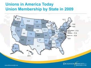 Remedy Unfair Labor Practices committed by employers and unionsUnions in America TodayThe National Labor Relations Board (NLRB)