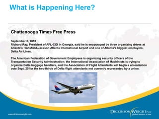 Memphis and Nashville have officesUnions in America TodayPresident Obama is a strong supporter of unions.