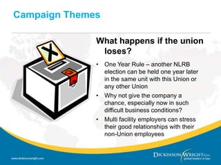 28 states and the District of Columbia do not have right to work laws and allow union shops to be negotiated between employers and unions for employees within their jurisdictionUnions in America Today What about the UAW?UAW Membership has declined from almost 1.6 million members in 1979 to 427,521 members as of 6/30/09 and it is still dropping!