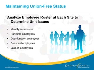 What is Happening Here?The Tennessean August 22, 2010 (cont.)Unions have managed a few success stories, especially in heavily Democratic Nashville, where organized labor still wields business clout and political influence through large government employee unions and more than $100,000 in campaign contributions this election cycle.Marcus Pohlmann, a political scientist at Rhodes College in Memphis, said he thinks unions actually are stronger than they used to be in the South, while they struggle to sustain their strength in the North.