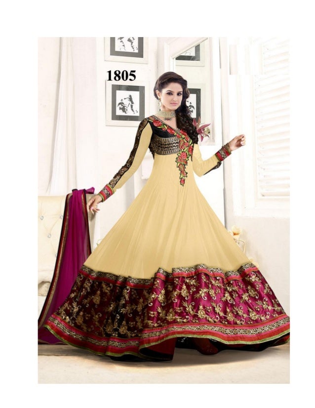 voonik anarkali suits