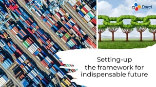Setting-up
the framework for
indispensable future
 