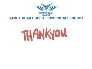 Newport beach yacht charter