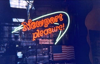 Newport pleasure neon