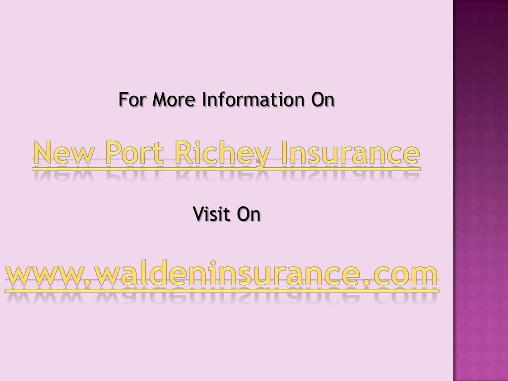 New Port Richey Insurance