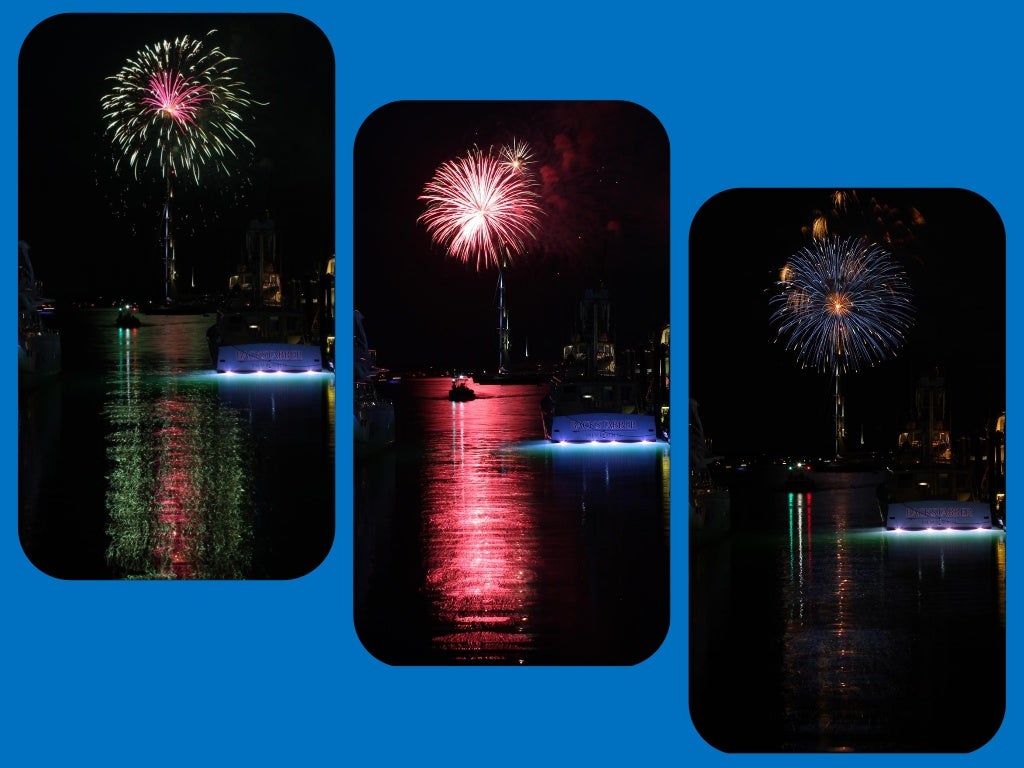Newport Rhode Island Fireworks on July 4, 2018