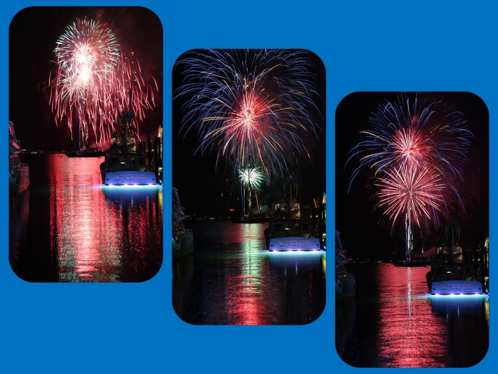 Newport Rhode Island Fireworks on July 4, 2018