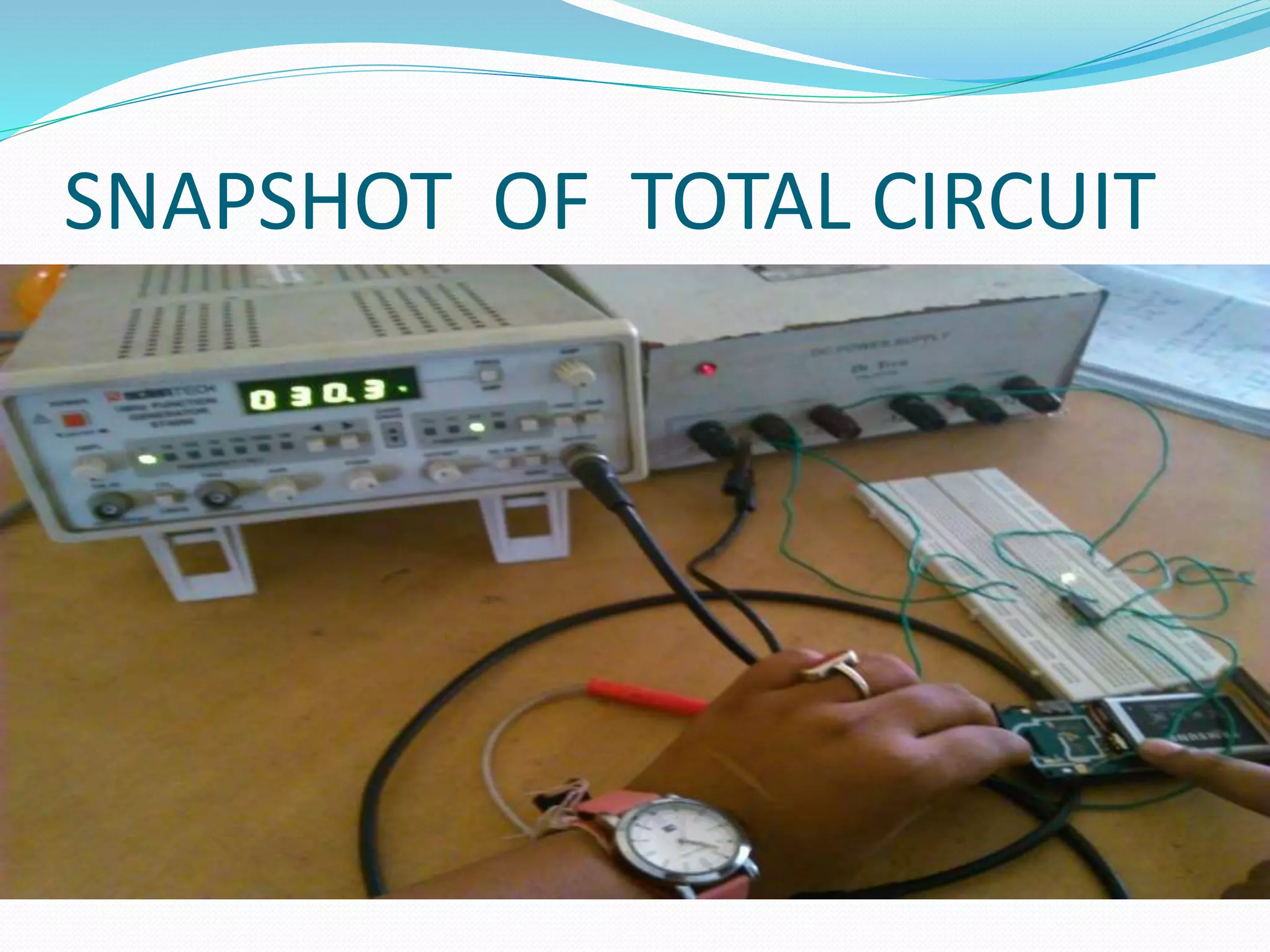 SNAPSHOT OF TOTAL CIRCUIT
 
