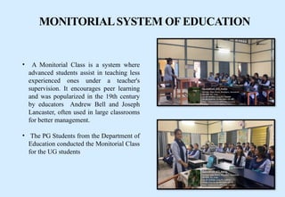Monitorial Task NEW PPT for the simple purpose to show the design | PPTX