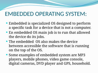 Comprehensive Overview of Operating Systems: Types, Management, and ...