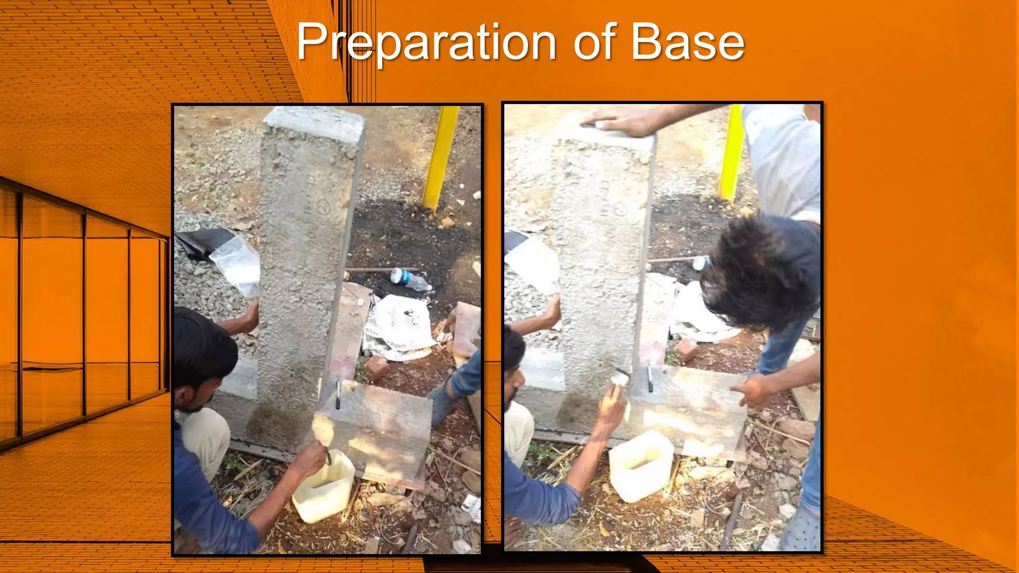Preparation of Base
 