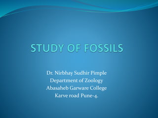 Dr. Nirbhay Sudhir Pimple
Department of Zoology
Abasaheb Garware College
Karve road Pune-4.
 
