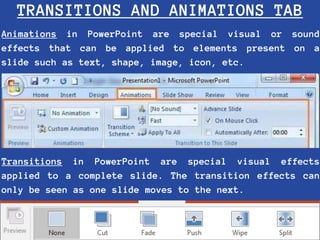 presentation about microsoft power point | PPTX