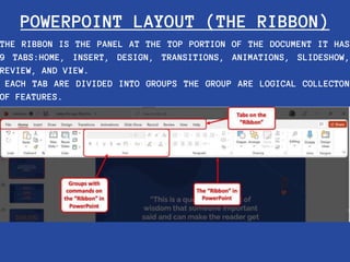 presentation about microsoft power point | PPTX