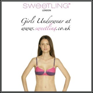 Sweetling First Girls Bra - British Made Underwear
