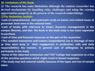 Study Limitations And Risks New presentation edited | PDF