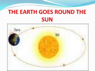 THE EARTH GOES ROUND THE SUN
