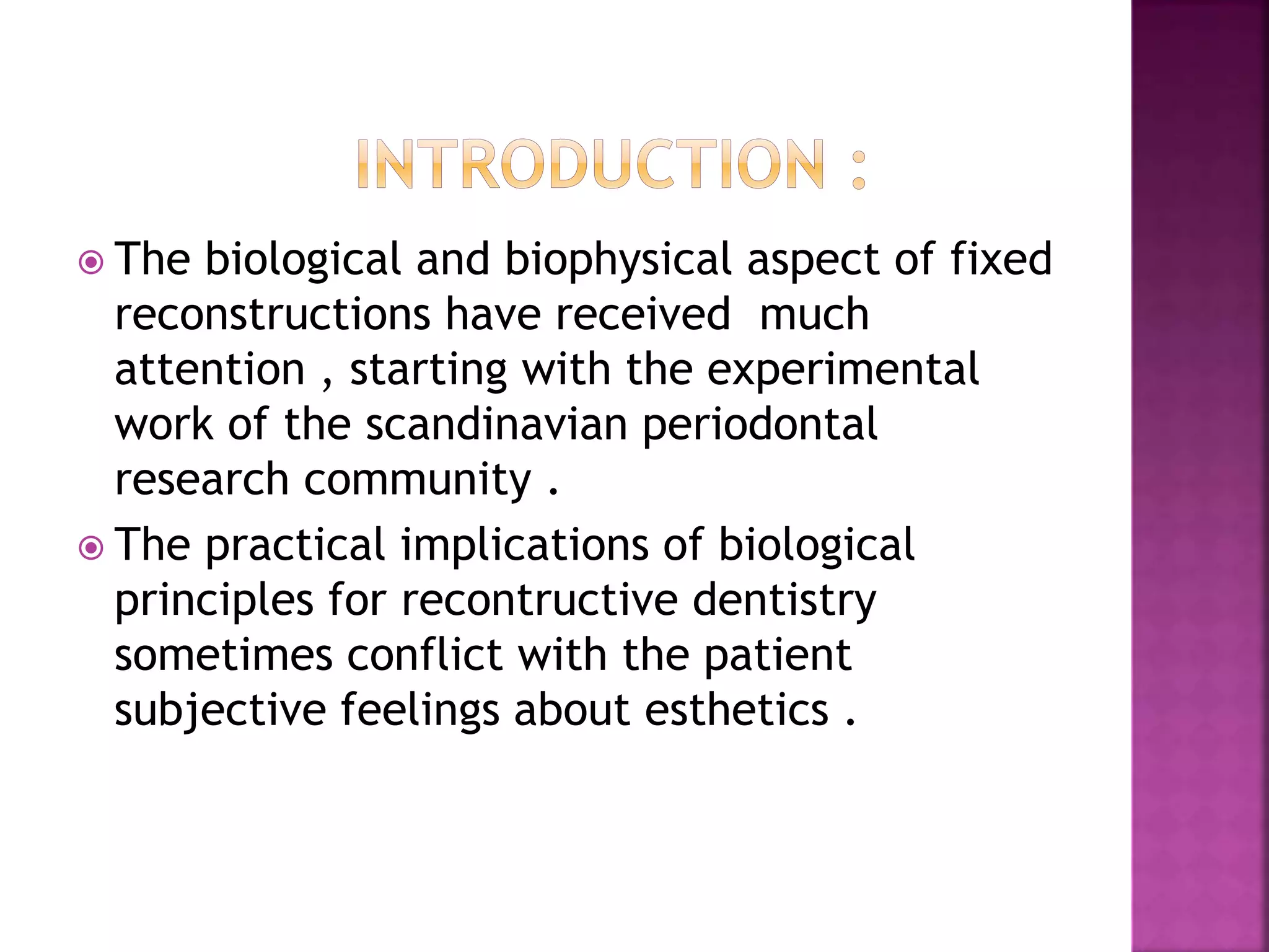 prioesthetics part 1 - Dr Harshavardhan Patwal | PPT