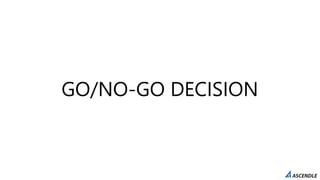 GO/NO-GO DECISION
 