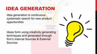 idea generation techniques new product development
