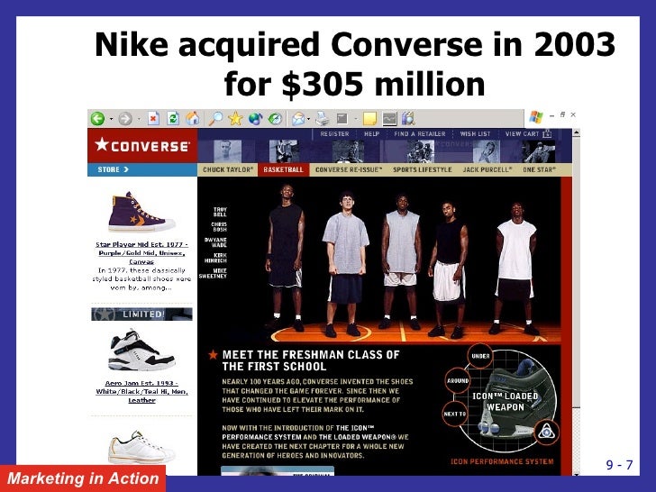 nike acquired converse