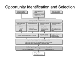 Opportunity Identification and Selection
 