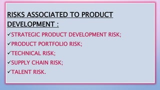 Product Development Risk Vs. Knowledge New product development ppt | PPTX