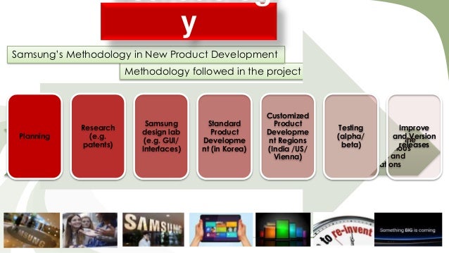 New product development strategy of Samsung R&D